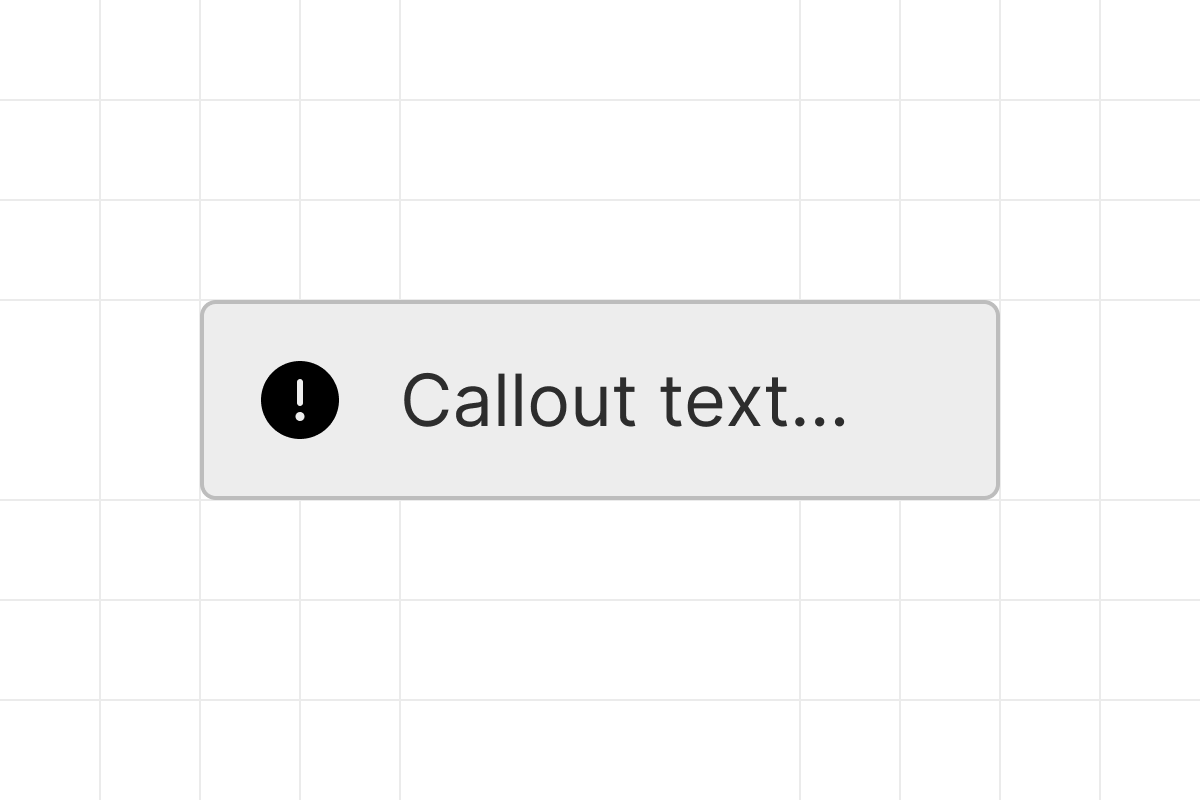 Callout